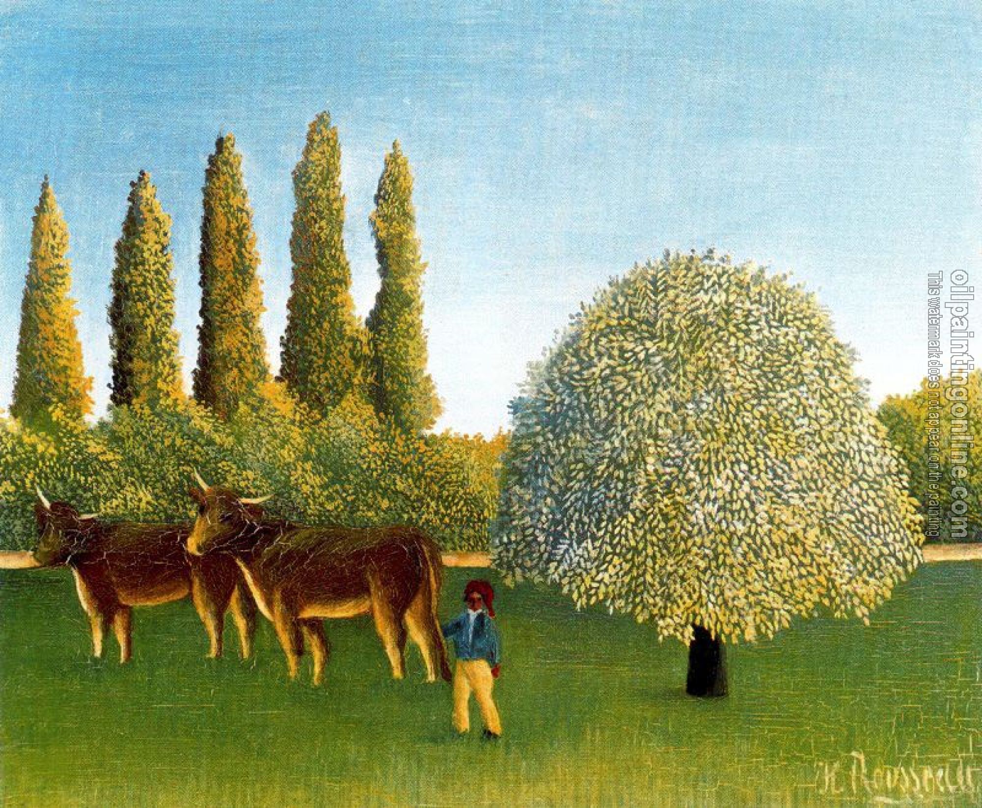 Henri Rousseau - In the Fields